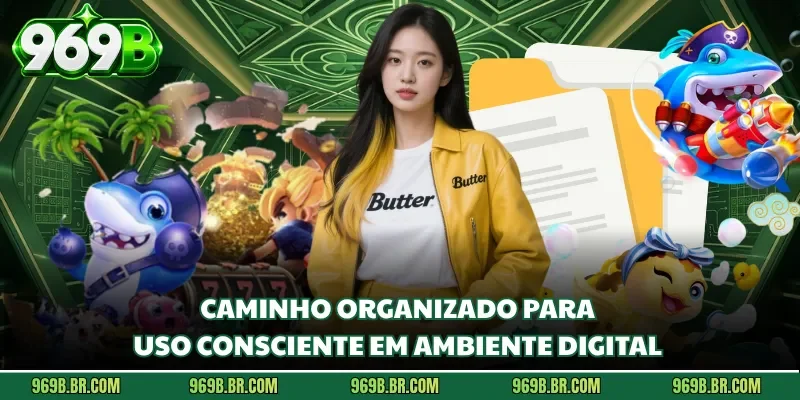 Caminho organizado para uso consciente em ambiente digital 