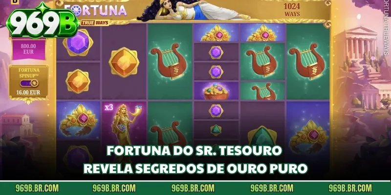Fortuna Do Sr. Tesouro Revela Segredos De Ouro Puro